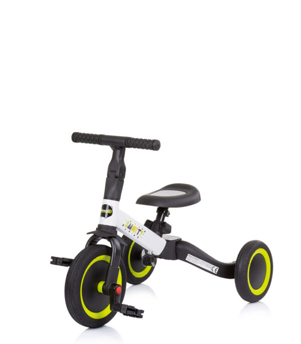 Chipolino Smarty tricikl / balance bike 2u1 bijela