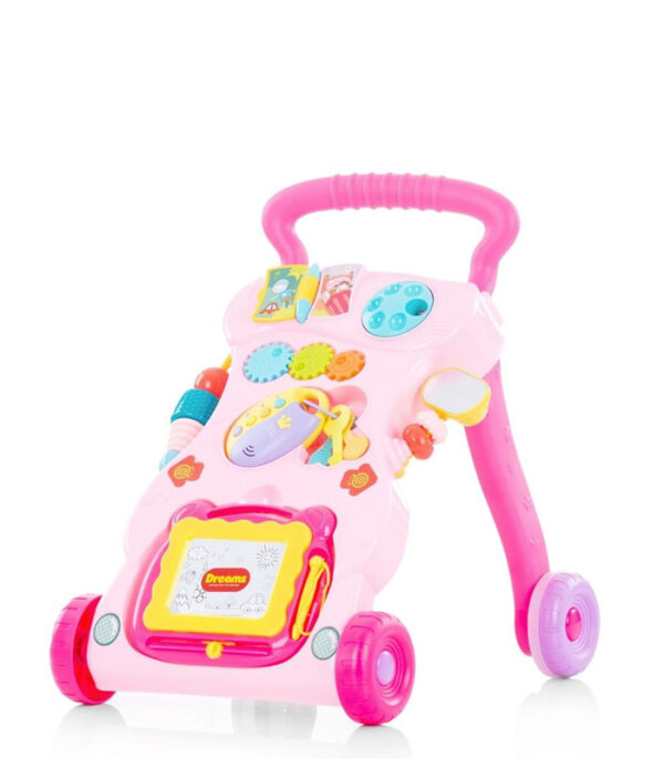 Chipolino Funny igračka hodalica/guralica - Pink