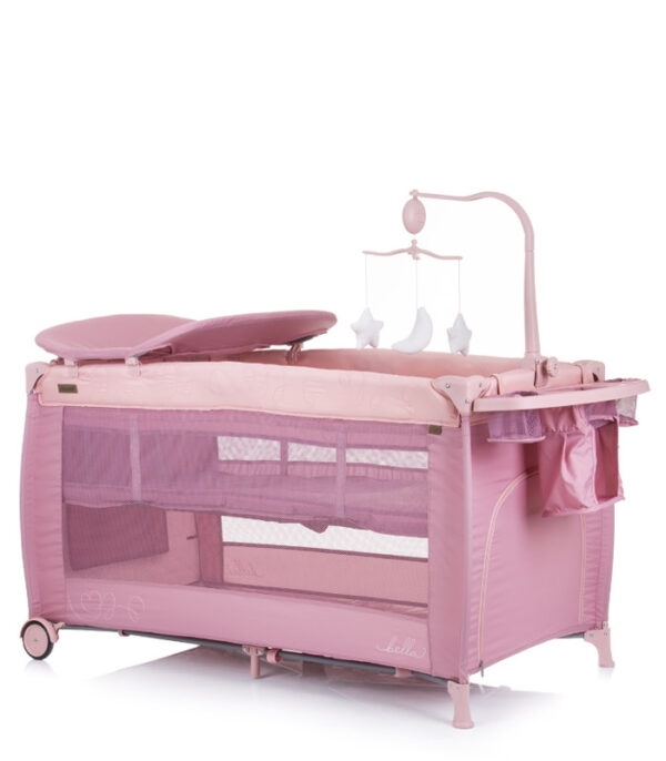 Chipolino Bella putni krevetić - Rose water