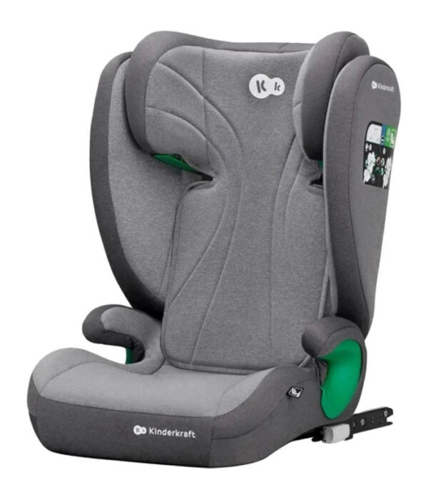 Kinderkraft Junior Fix 2 i-Size 100-150 cm autosjedalica - Rocket grey