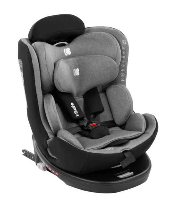 i-Safe i-SIZE 40-150 cm Kikka Boo autosjedalica - Light grey