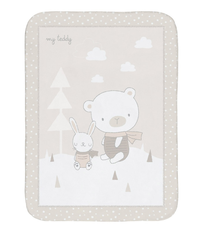 Kikka Boo My Teddy Super Soft deka - 80x110