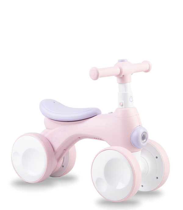 MoMi Bicikl Tobis s mjehurićima, svjetlom i zvukom, roza