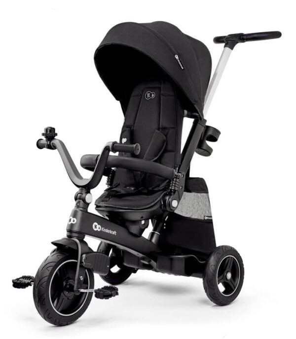 Kinderkraft Tricikl EASYTWIST crna