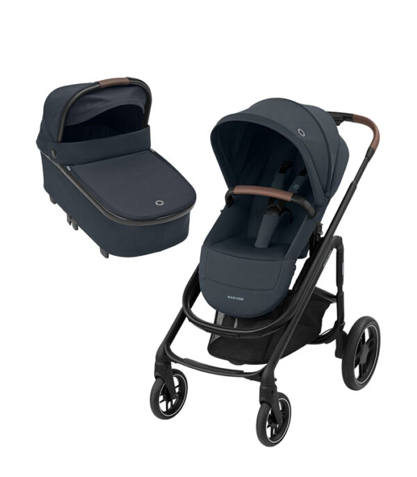 Maxi-Cosi kolica 2u1 Plaza Plus + košara - Essential Graphite