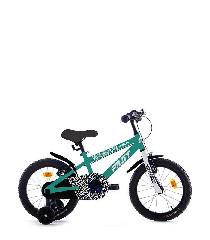 Sonekto dječji bicikli 12" green